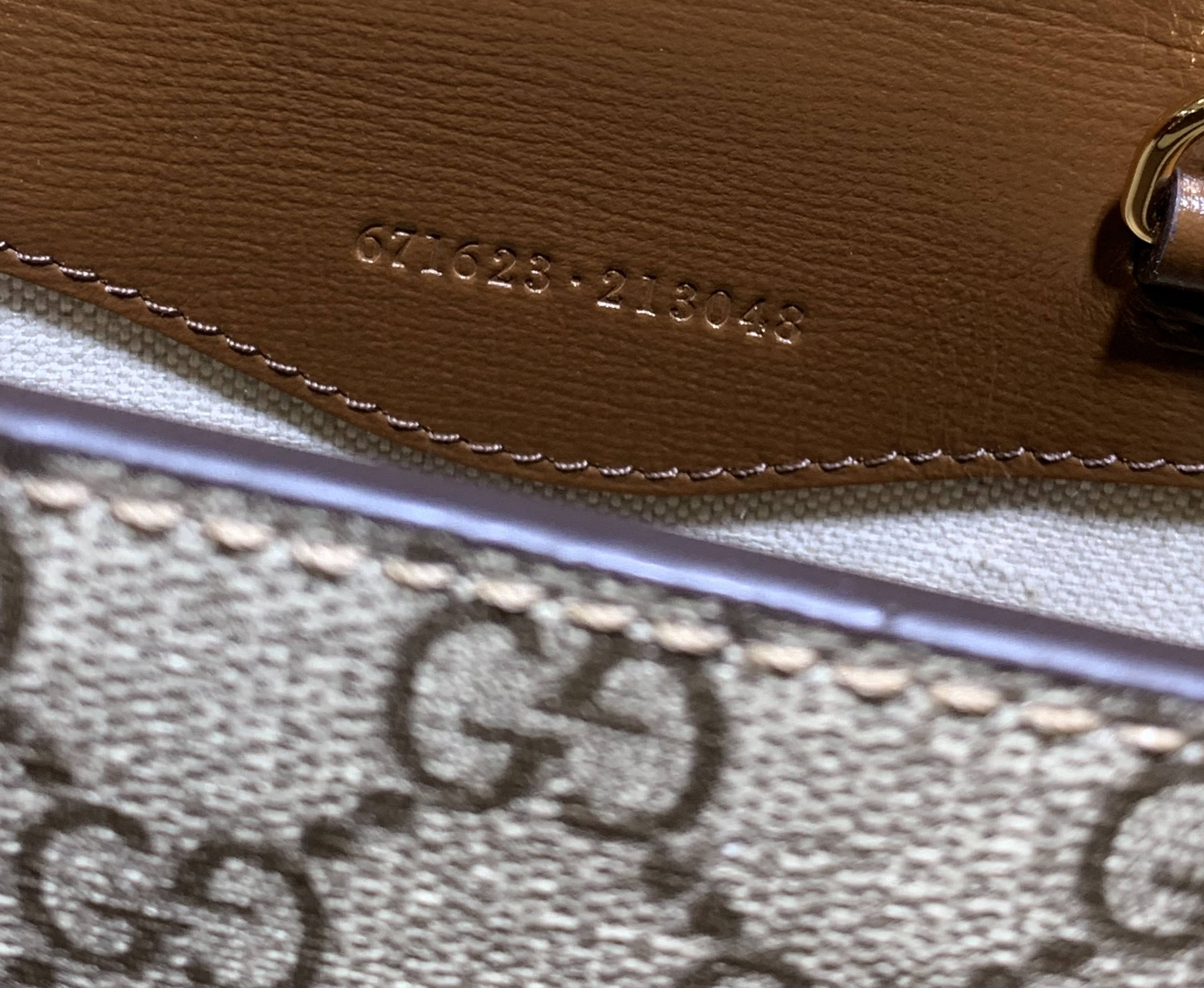 GUCCI Interlocking G Mini Tote Shoulder Bag GG Supreme canvas