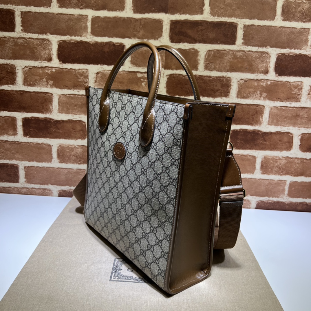 Gucci Interlocking G Tote Bag | Brown