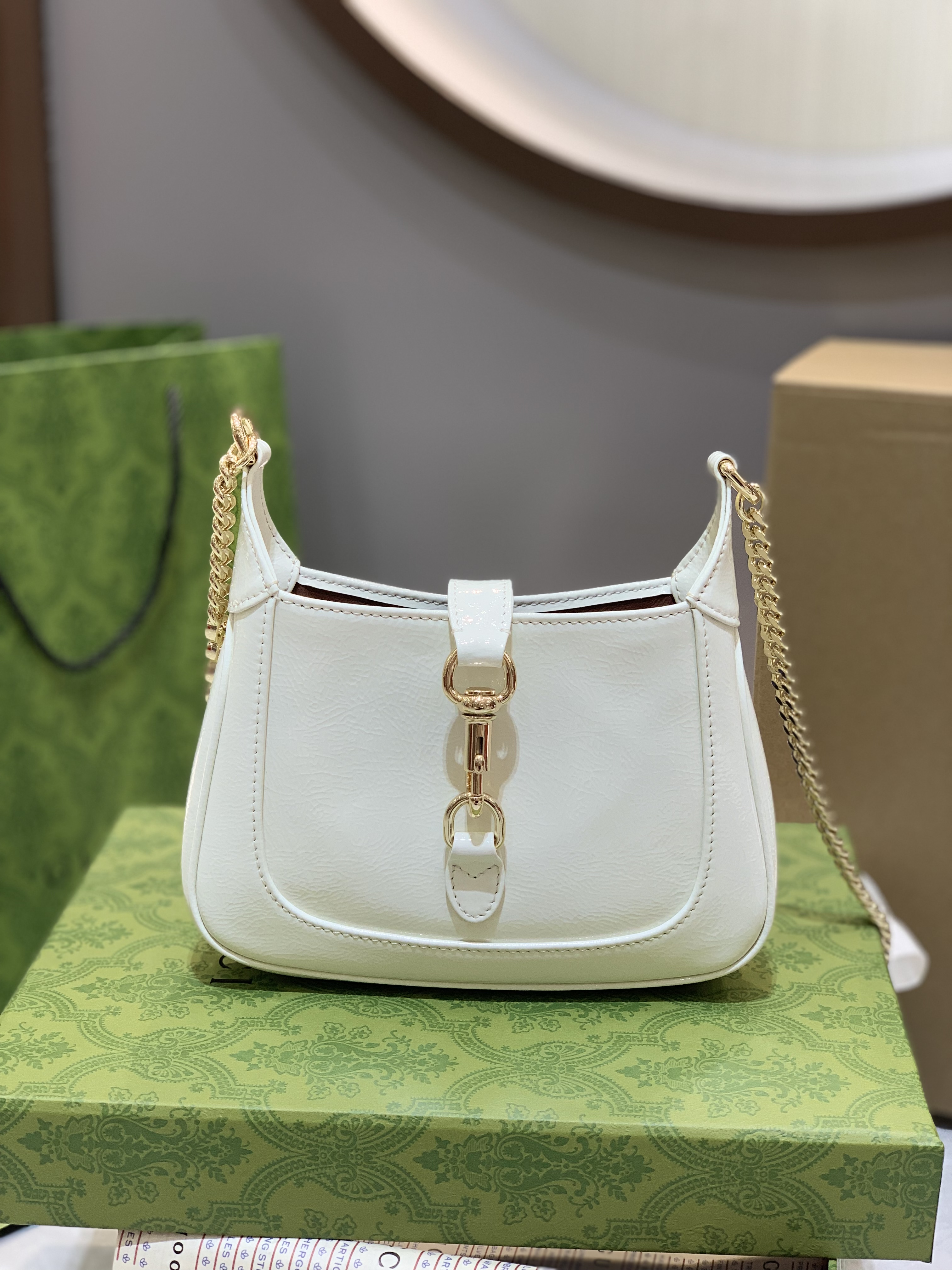 Gucci Jackie 1961 Mini Bag White