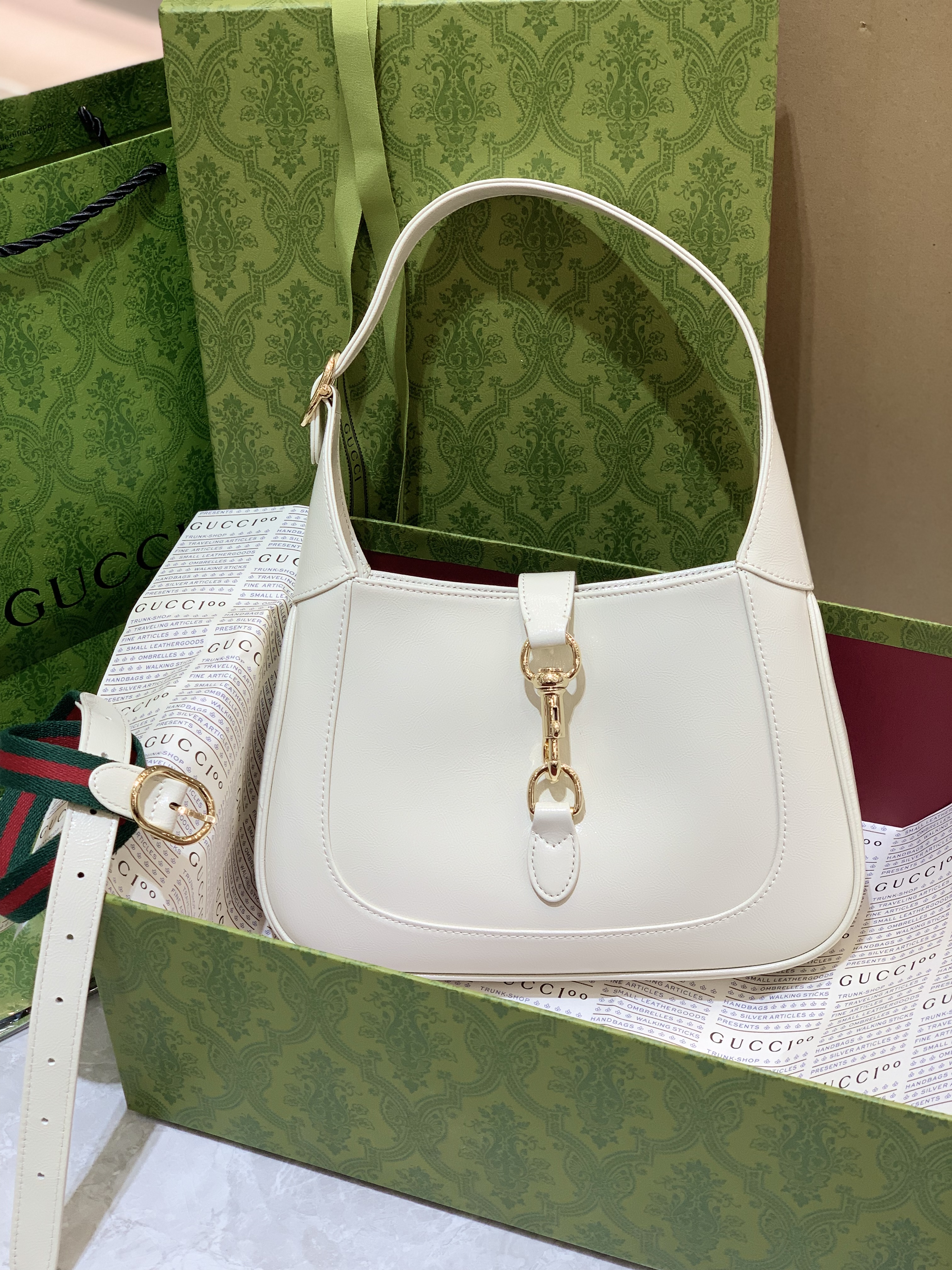 Gucci Jackie 1961 Mini Bag White