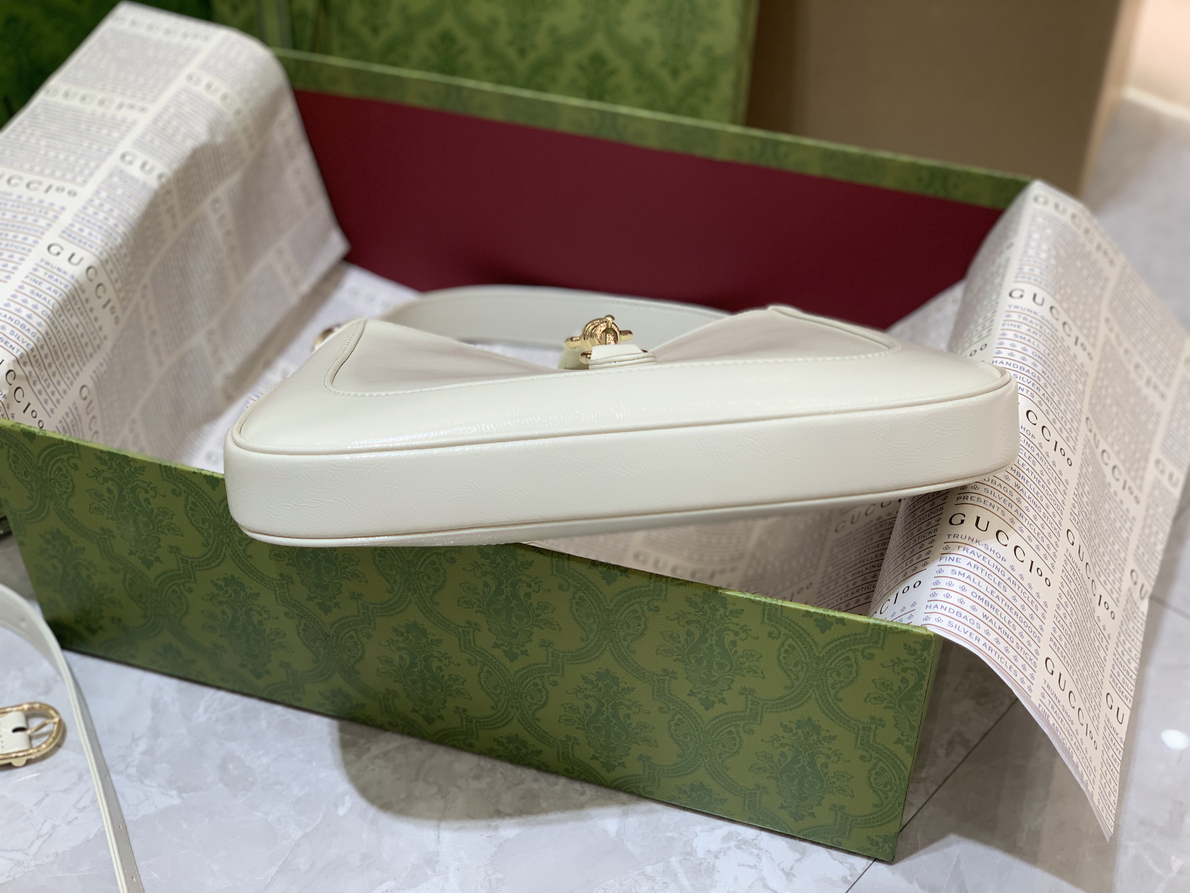 Gucci Jackie 1961 Mini Bag White