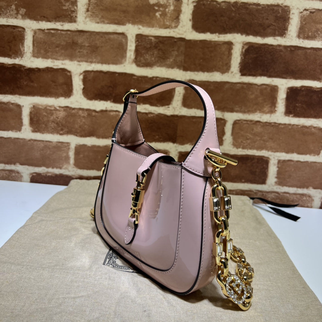 Gucci Jackie 1961 Series Mini Shoulder Bags In Pink