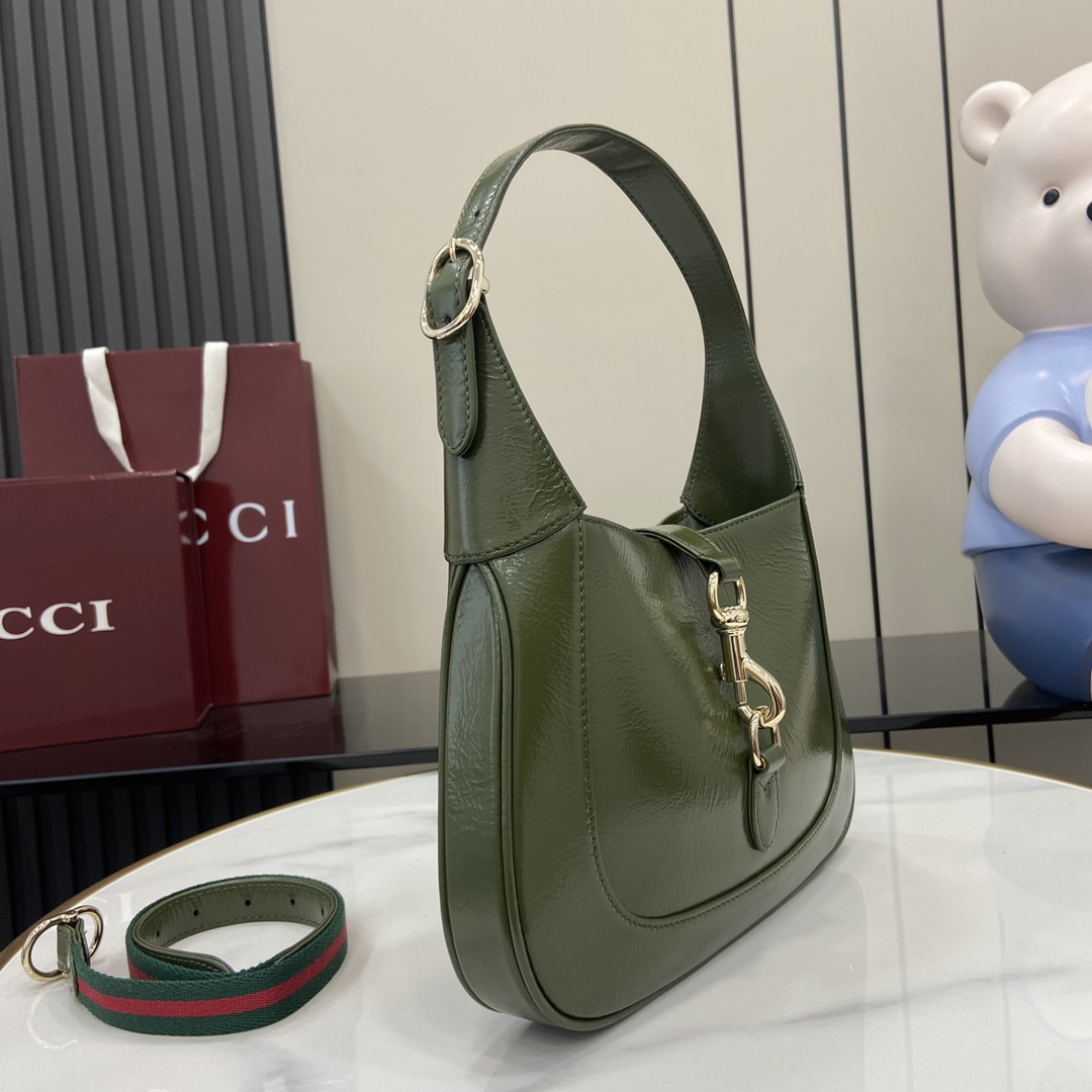 Gucci Jackie Large Shoulder Bag 'Green' 797869-