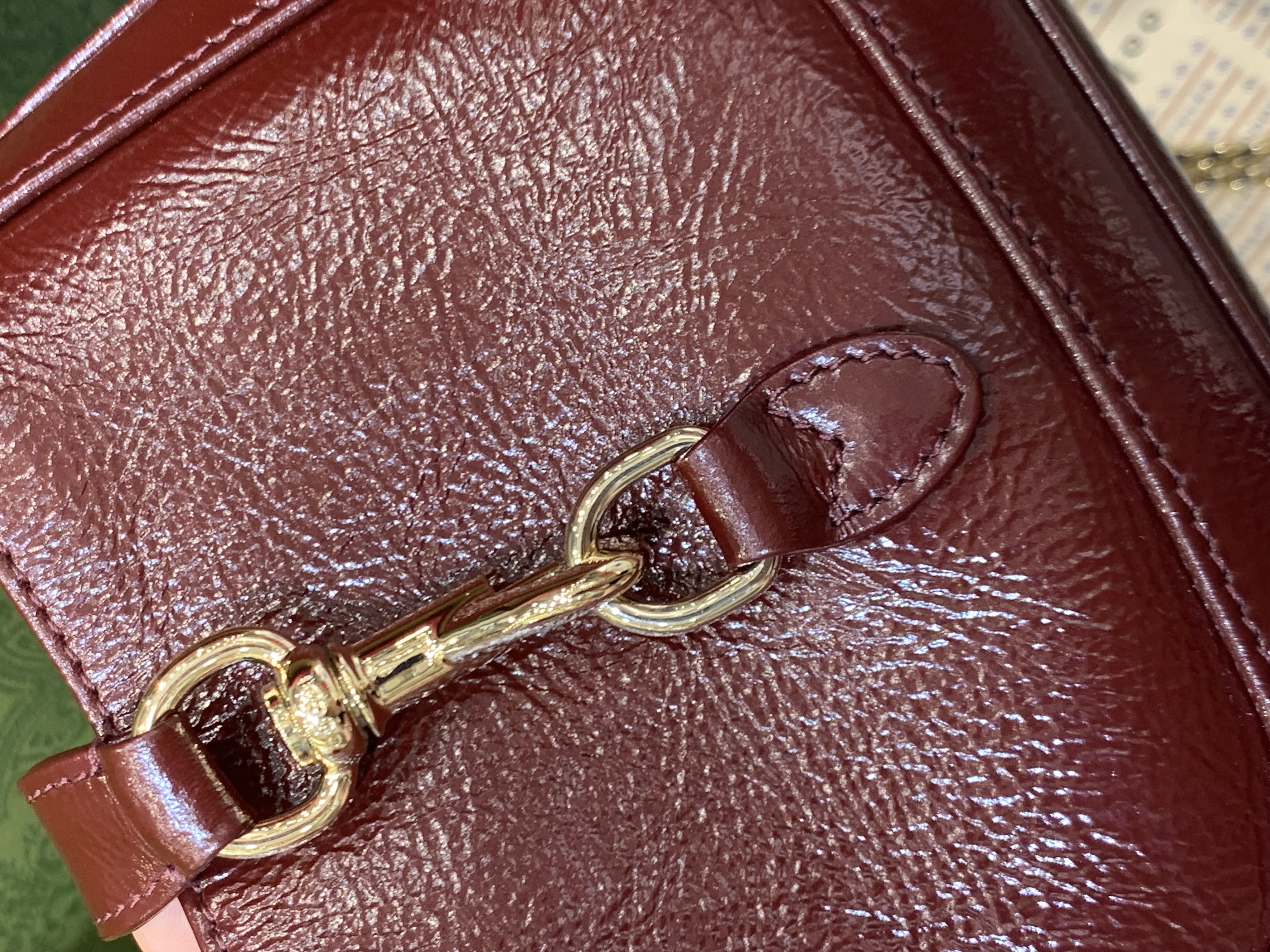 Gucci Jackie 1961 Patent Leather Bag: Stunning Deep Red Luxury 2024