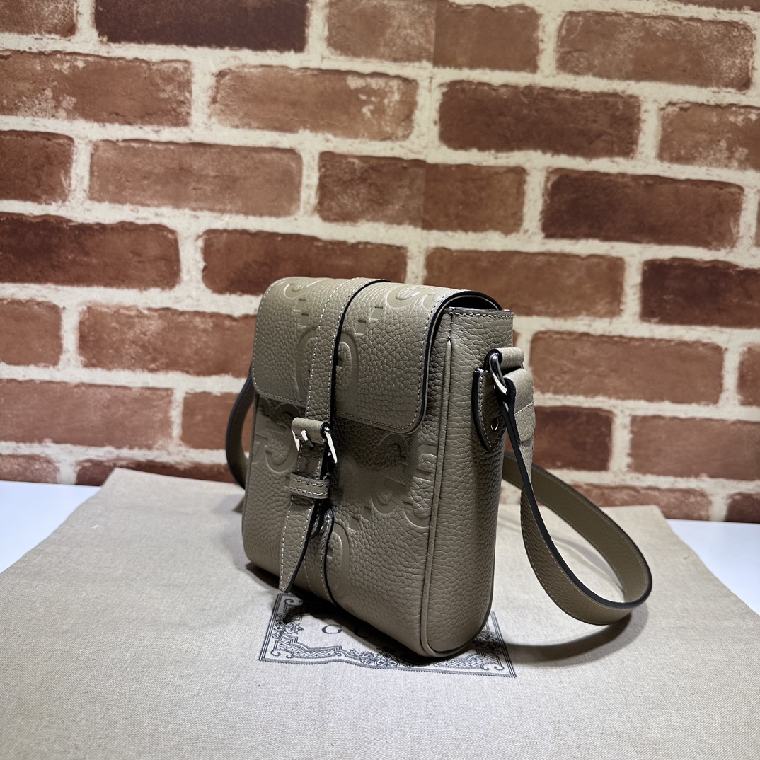 Gucci Jumbo GG Small Bag gray 760235-AABY0-1000
