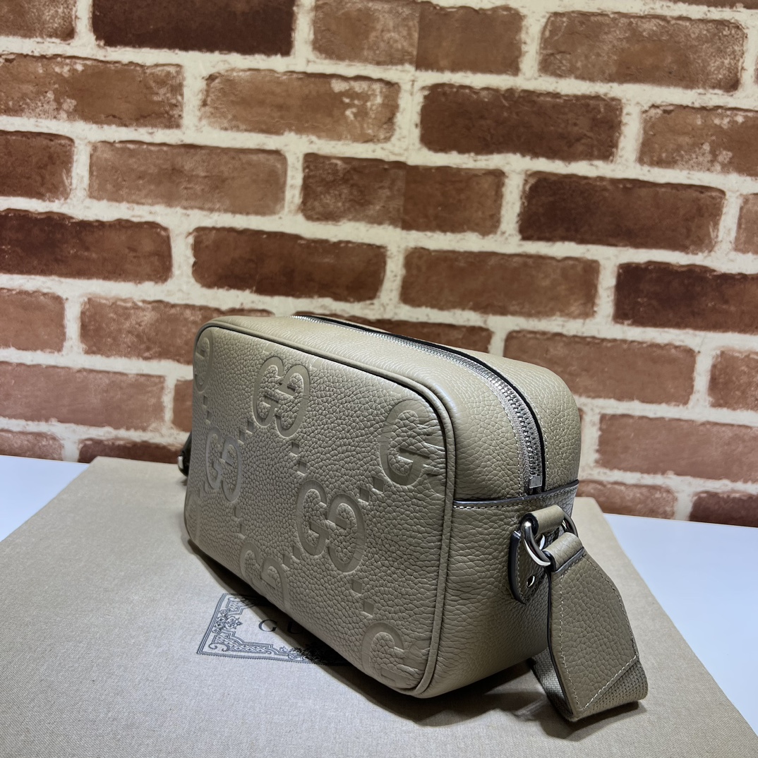 Gucci Jumbo Small Crossbody Bag 'Brown'