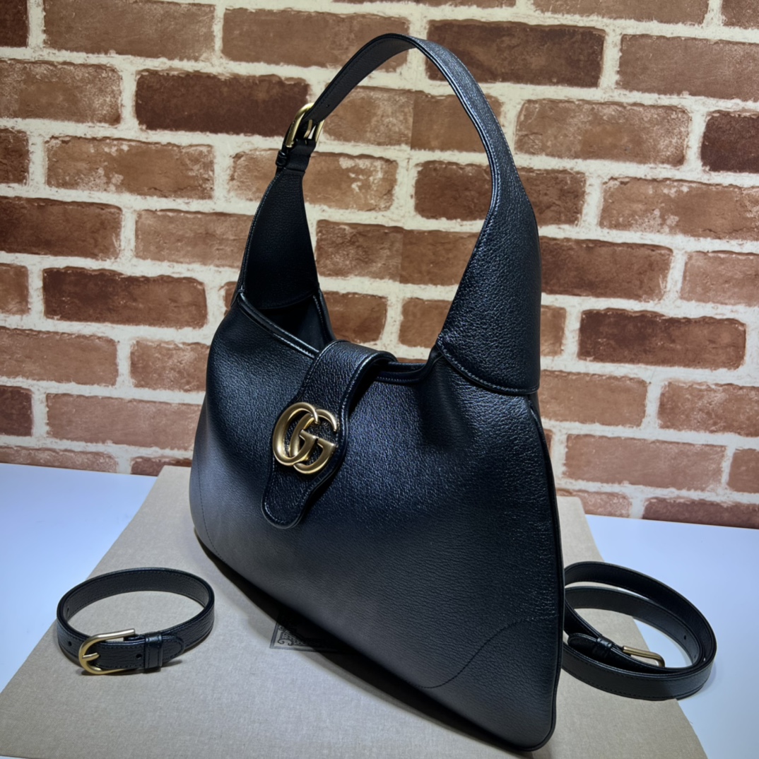 Gucci Large Aphrodite Shoulder Bag | Black