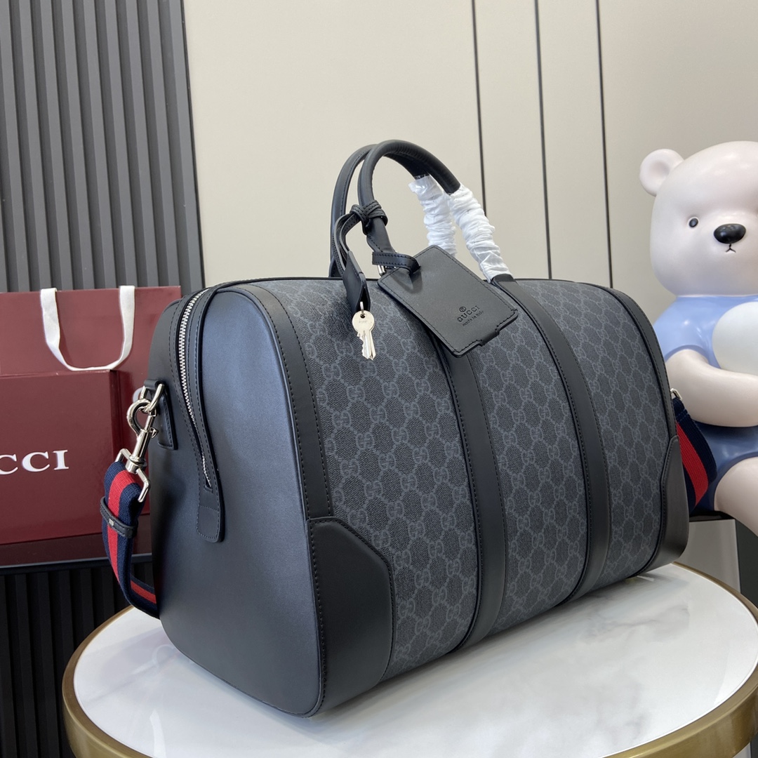 GUCCI Large Ophidia GG Carry-On Duffle Bag