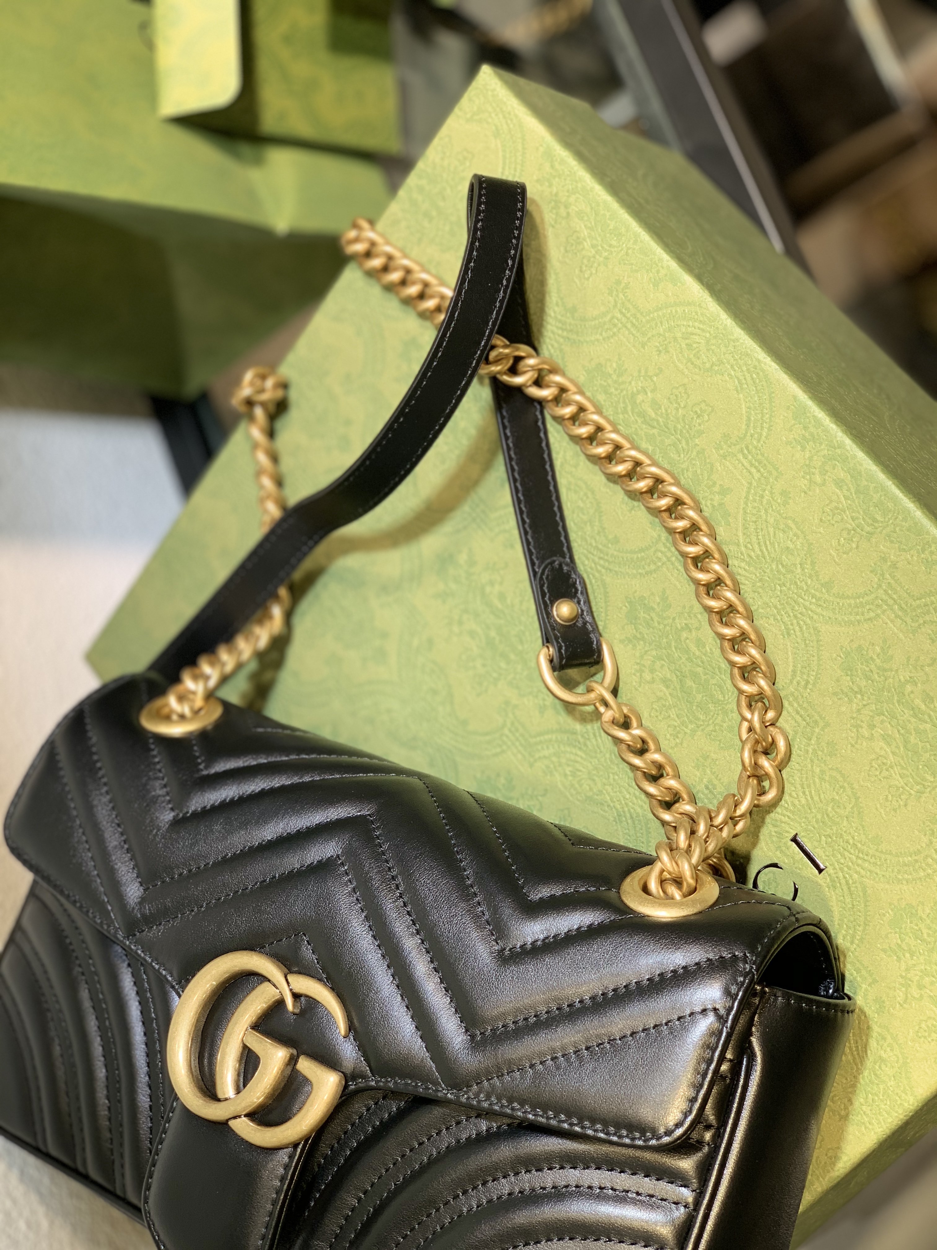 Gucci Marmont Small Matelassé Bag