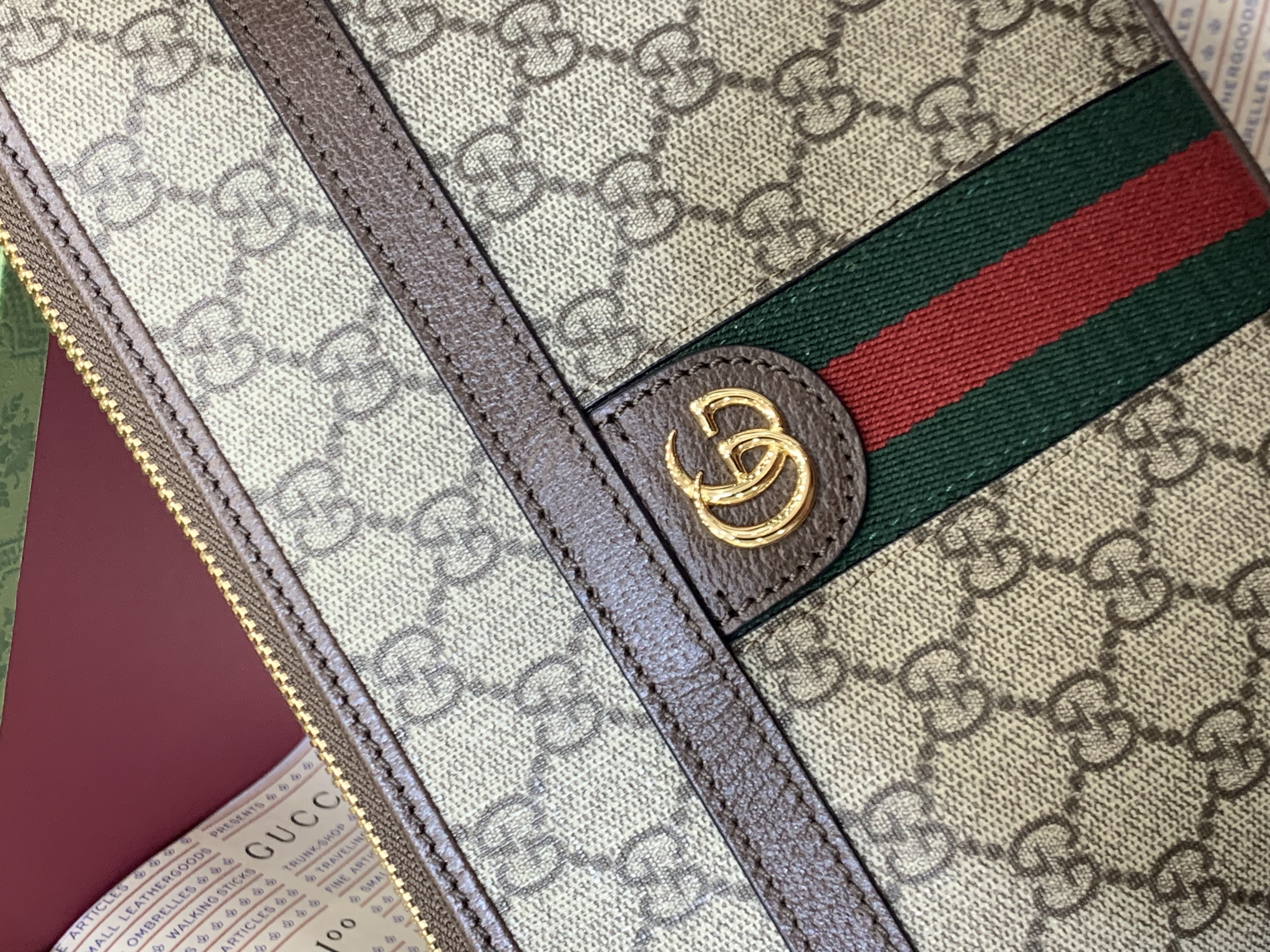 Gucci Ophidia Mini Shoulder Bag - Stunning 2024 GG Supreme Edition