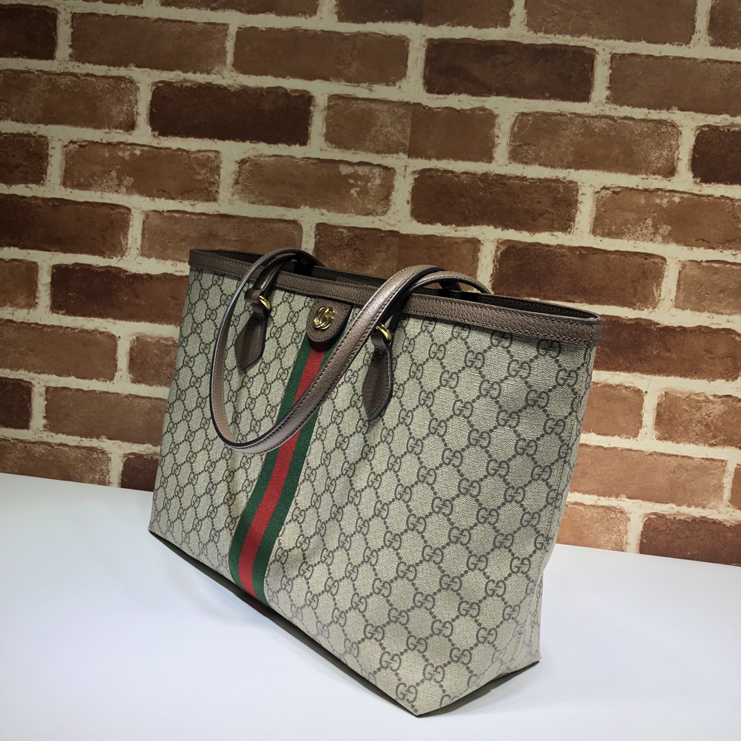 Gucci Ophidia GG Medium 'Beige & Ebony'