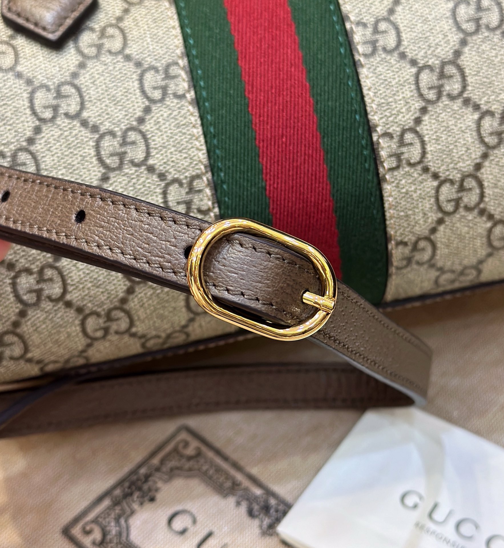 Gucci Ophidia Mini Top Handle Bag - Stunning 2024 Luxury