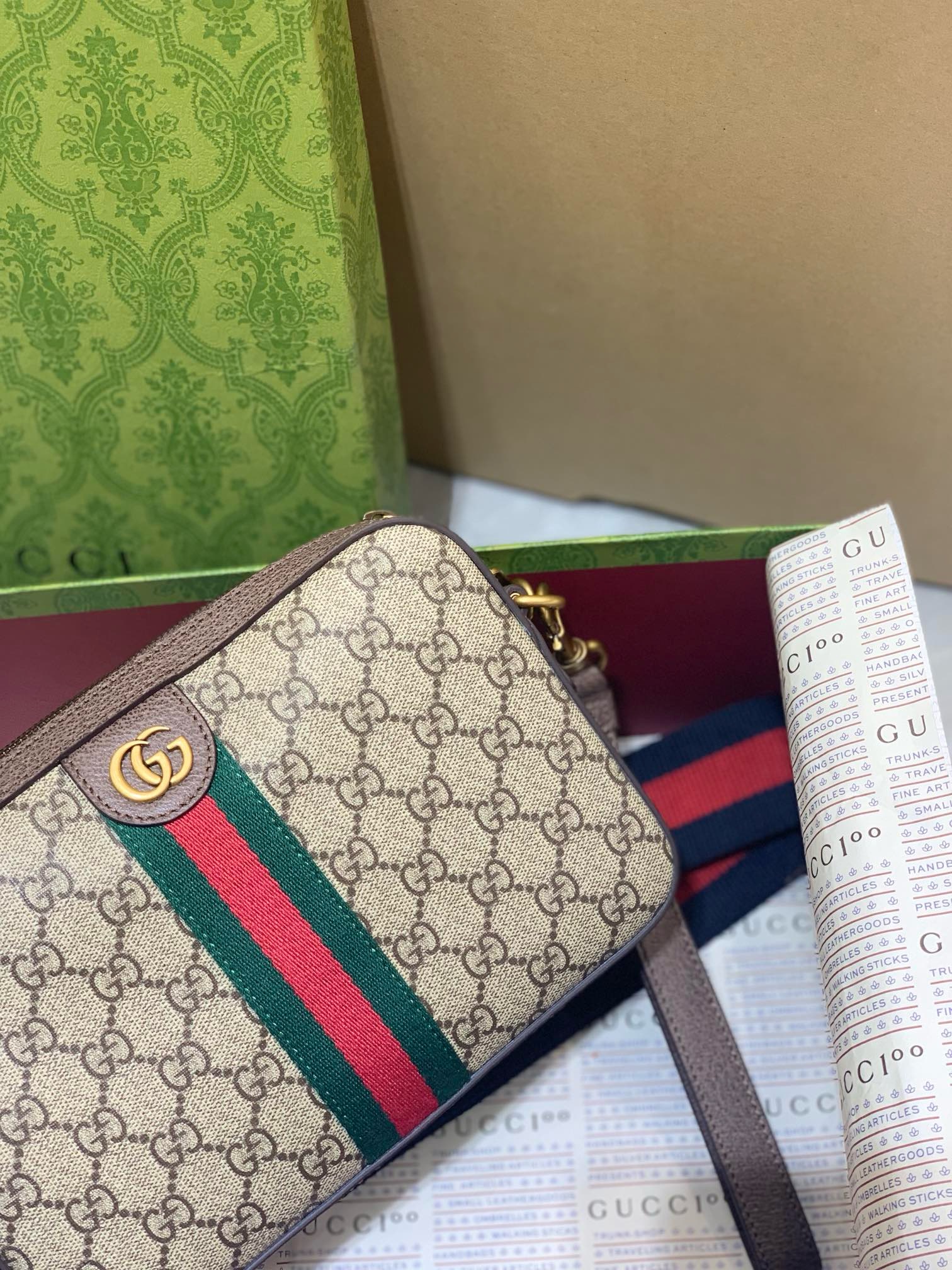 GUCCI Ophidia GG Small shoulder bag