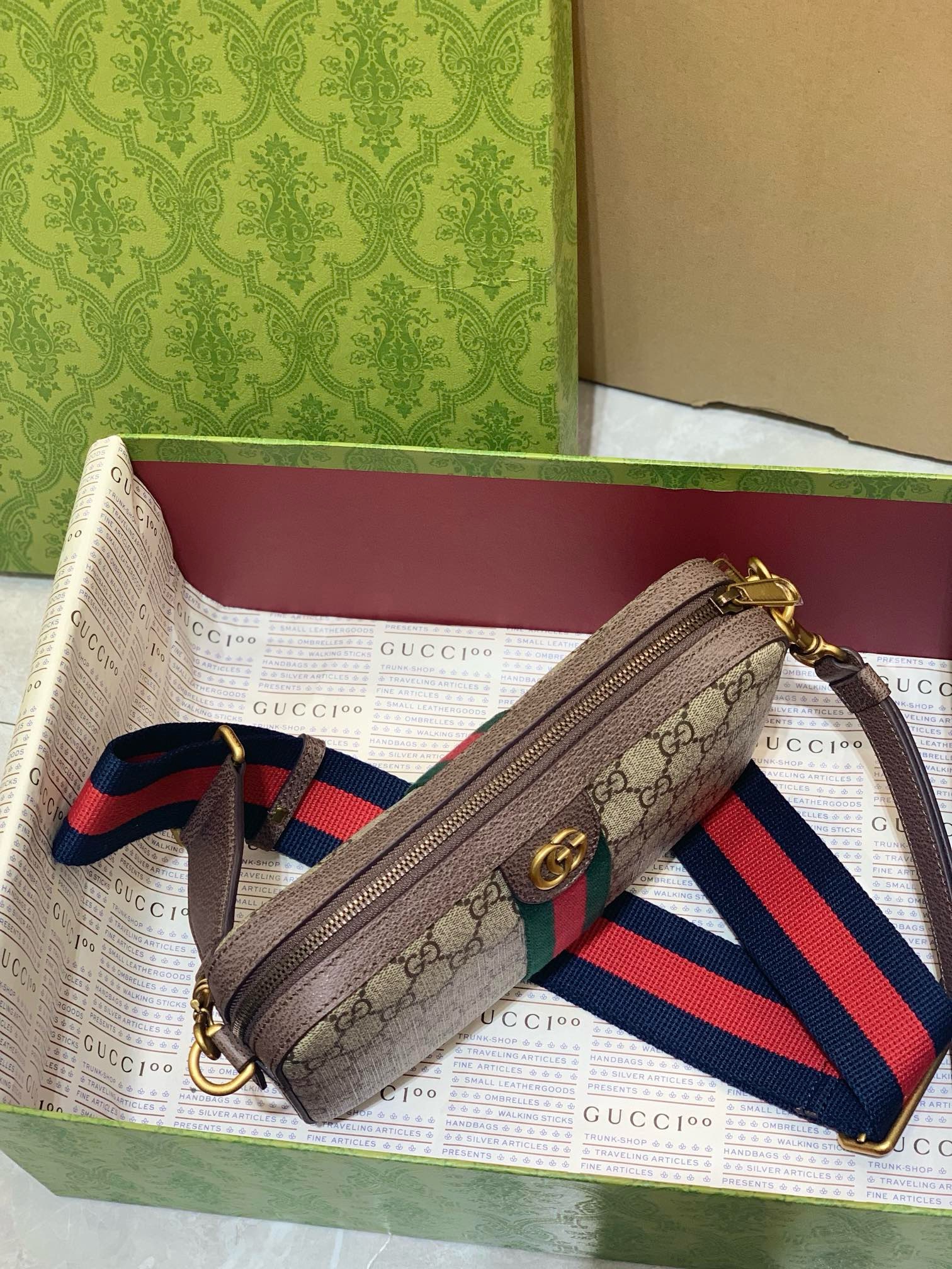 GUCCI Ophidia GG Small shoulder bag