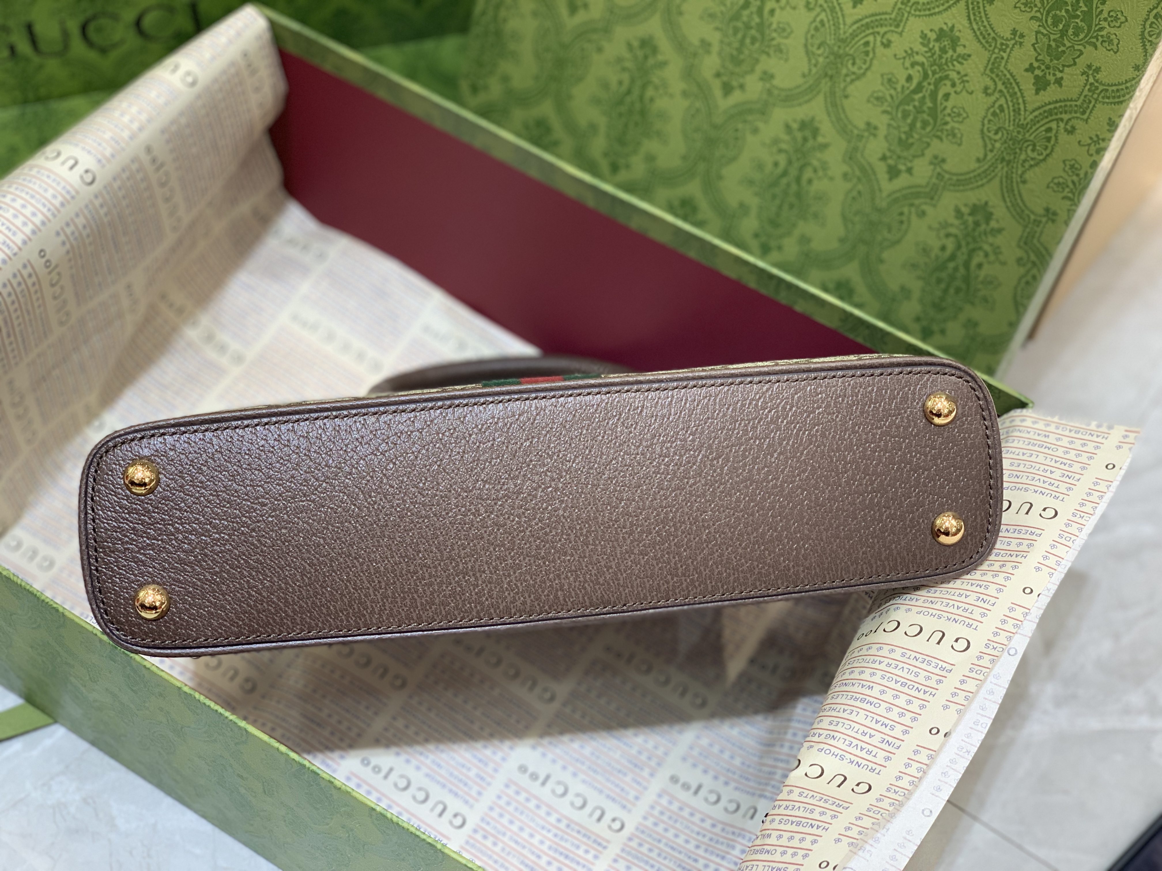 Gucci Ophidia Medium GG Top Handle Bag