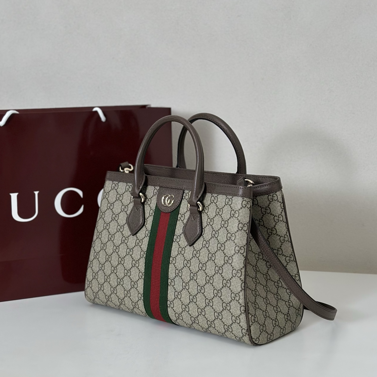 Gucci Ophidia Medium Tote Shoulder Bag 524537 1216876