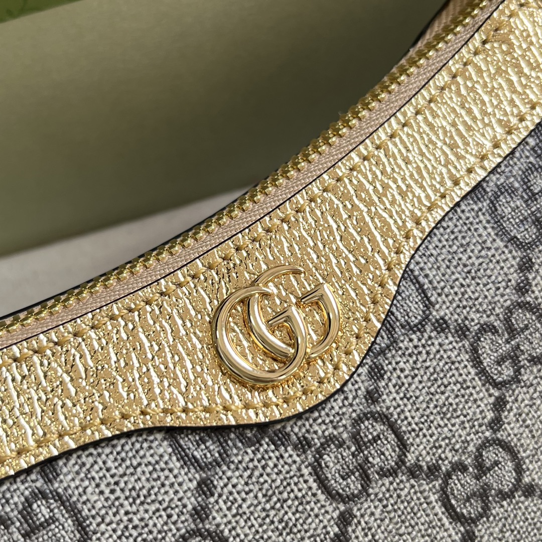 Gucci Ophidia mini bag in Beige Gold GG Canvas | GUCCI® SI