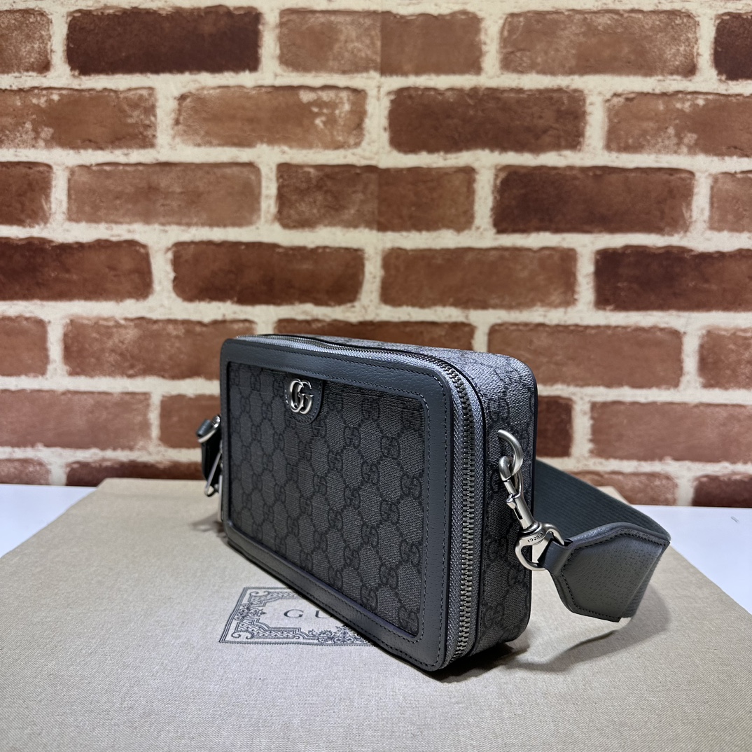 Gucci Ophidia small shoulder bag in Grey GG Canvas | GUCCI SI