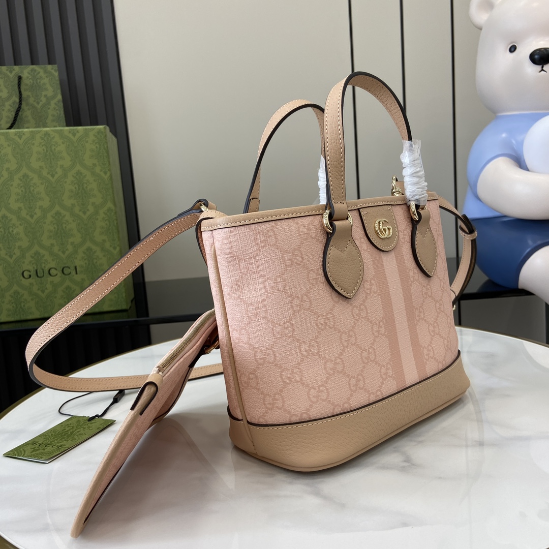 Gucci Ophidia Small Tote Bag 'Dusty Pink'