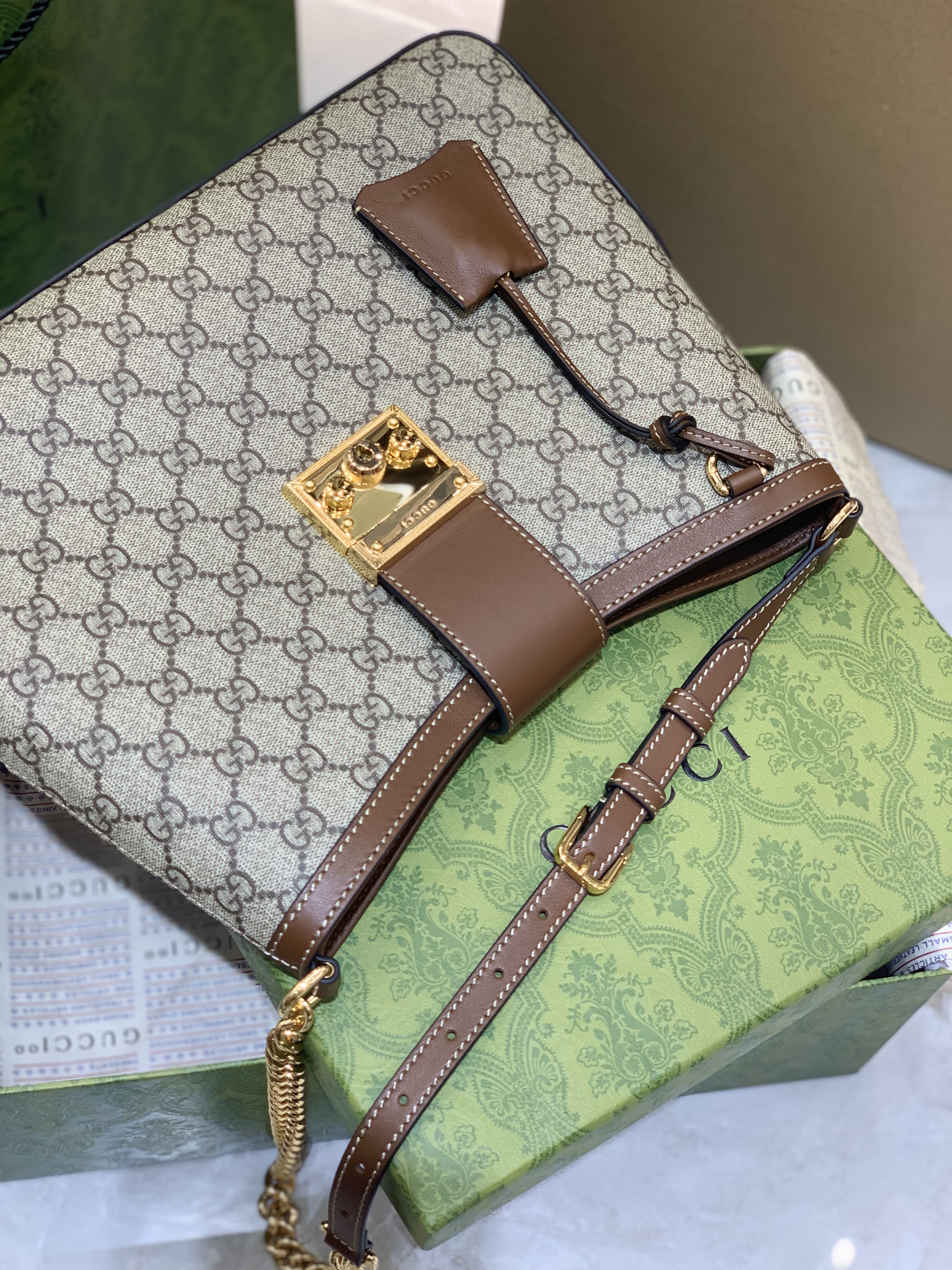 Gucci GG Supreme Padlock Bag | Stunning 2024 Luxury Handbag