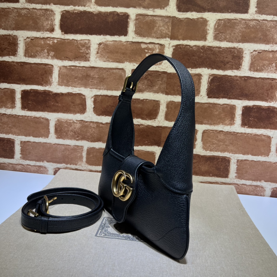 Gucci Small Aphrodite Shoulder Bag - Black Shoulder Bags,