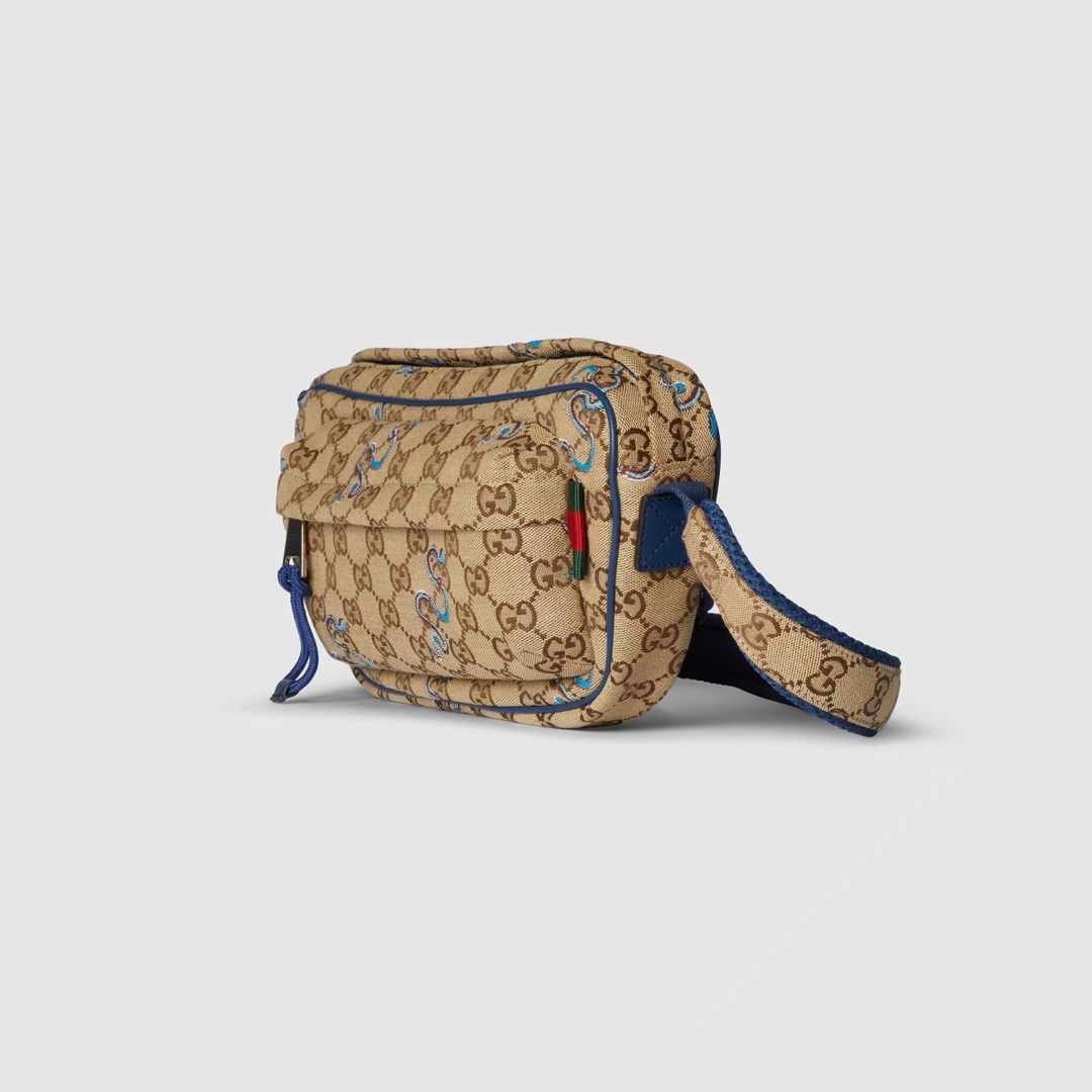 Gucci Small Snake Crossbody Bag 'Beige' 817771