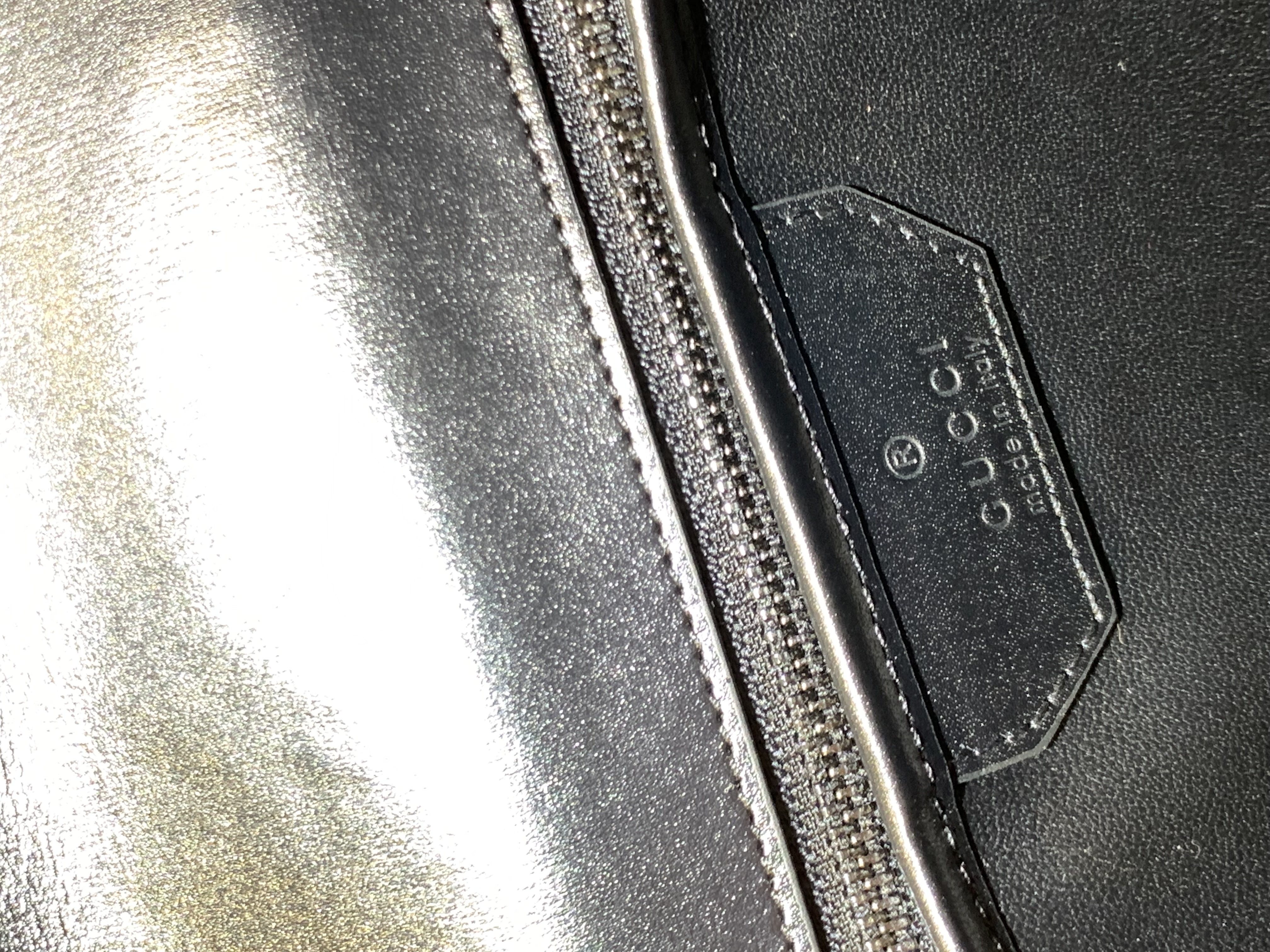 Gucci Small Top Handle Bamboo Black