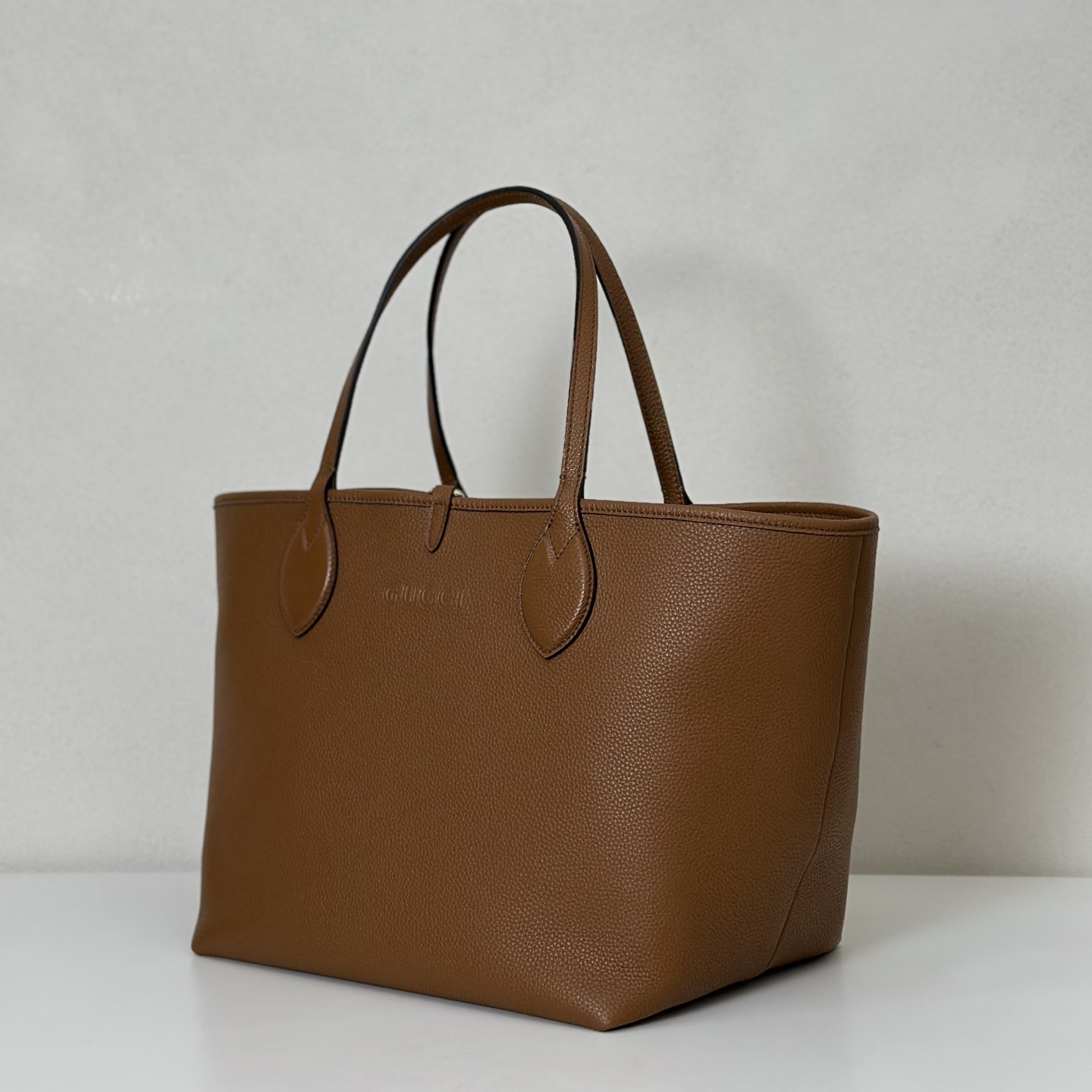 Gucci Totissima Large Reversible Tote Bag in Brown