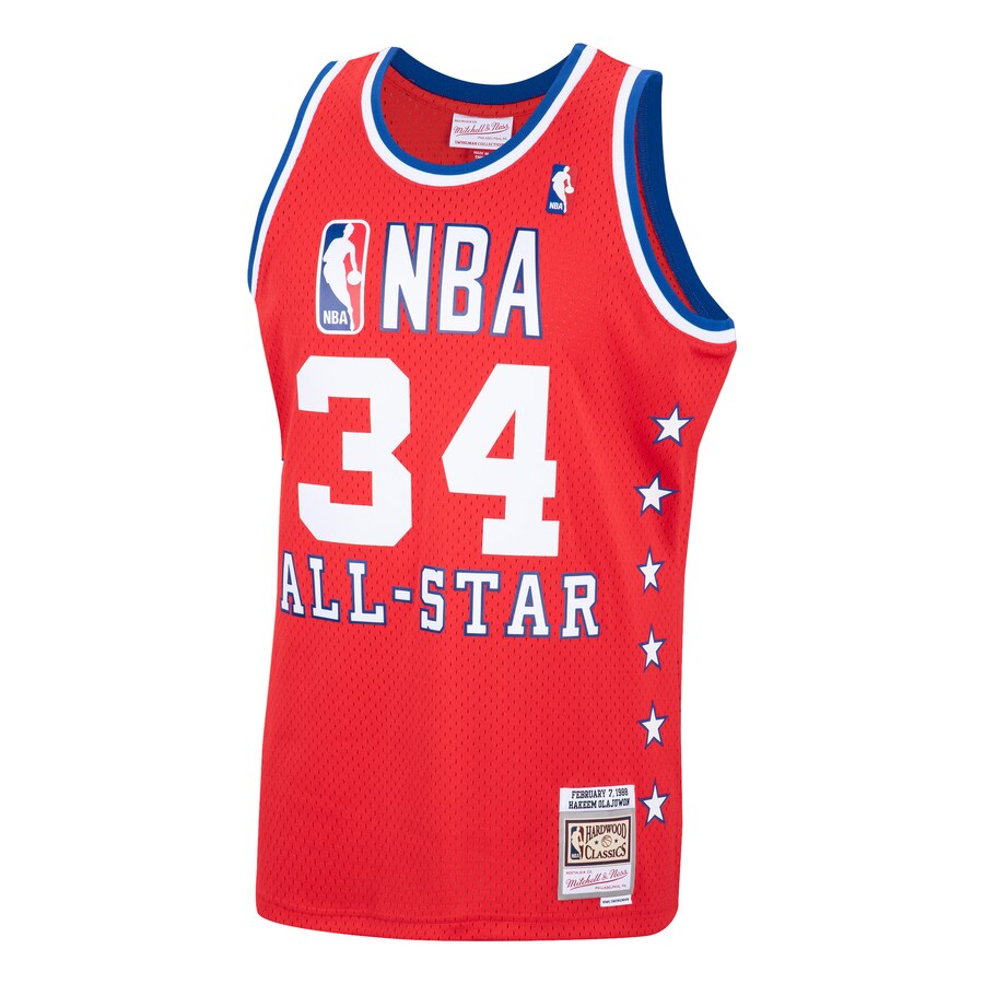 Exclusive Hakeem Olajuwon 1988 All-Star Jersey - Top Quality Mitchell & Ness