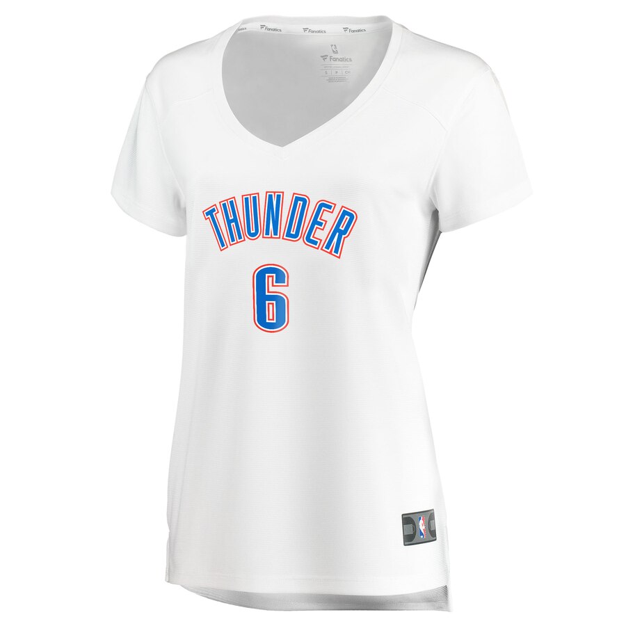 Hamidou Diallo Women's Thunder Jersey – Premium Fanatics #6 Player Style Top