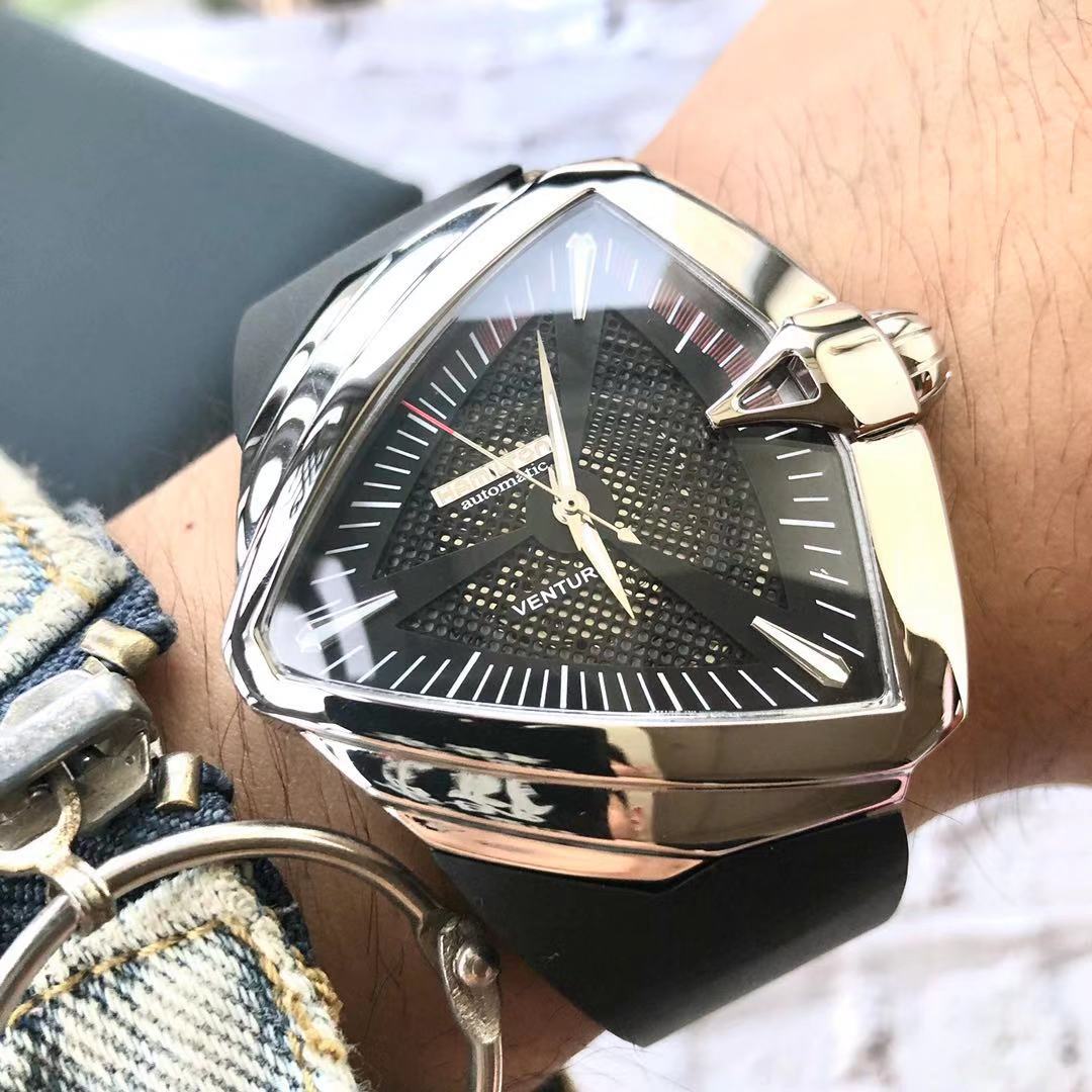 Hamilton Ventura Men’s Black Watch – H246551