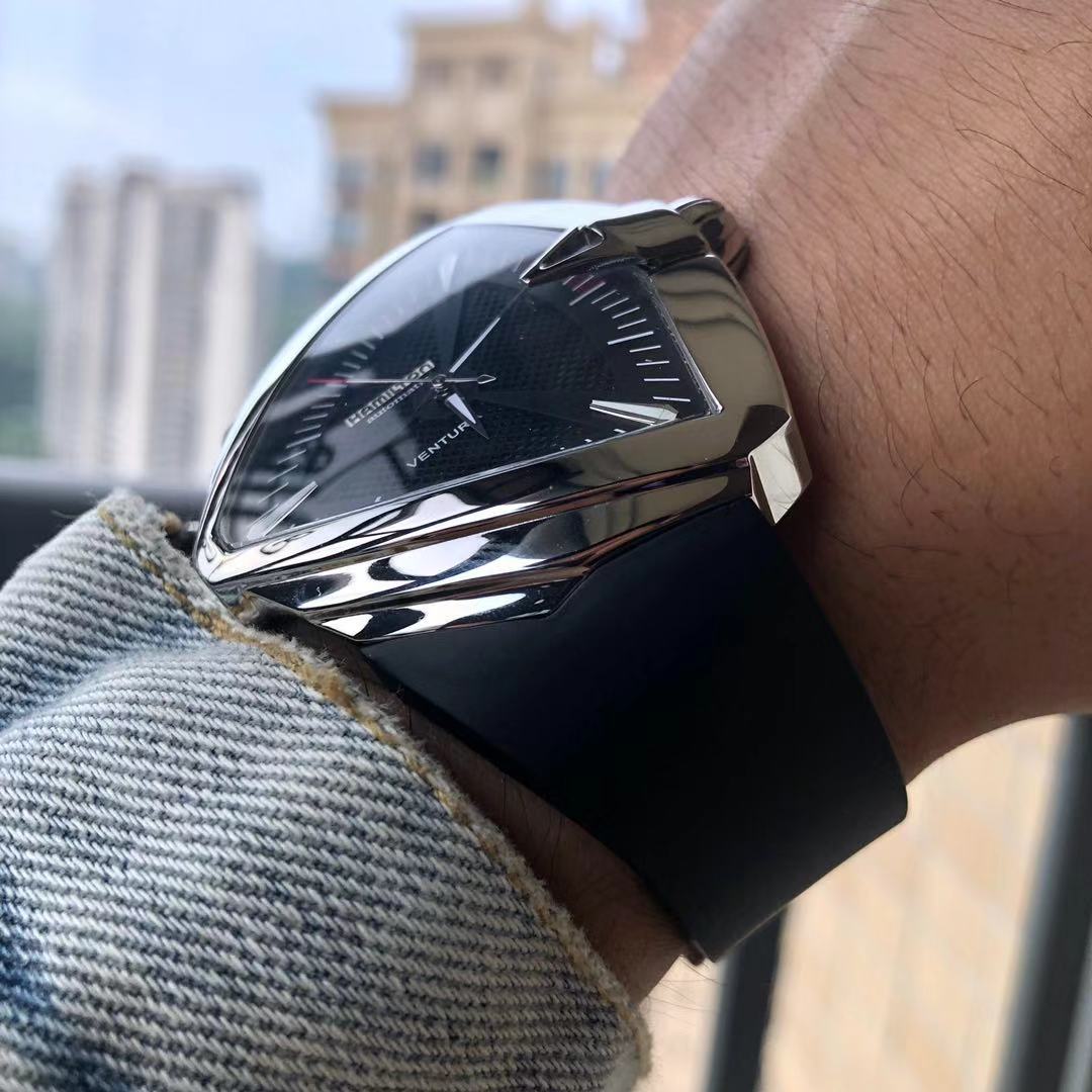 Hamilton Ventura Men’s Black Watch – H246551