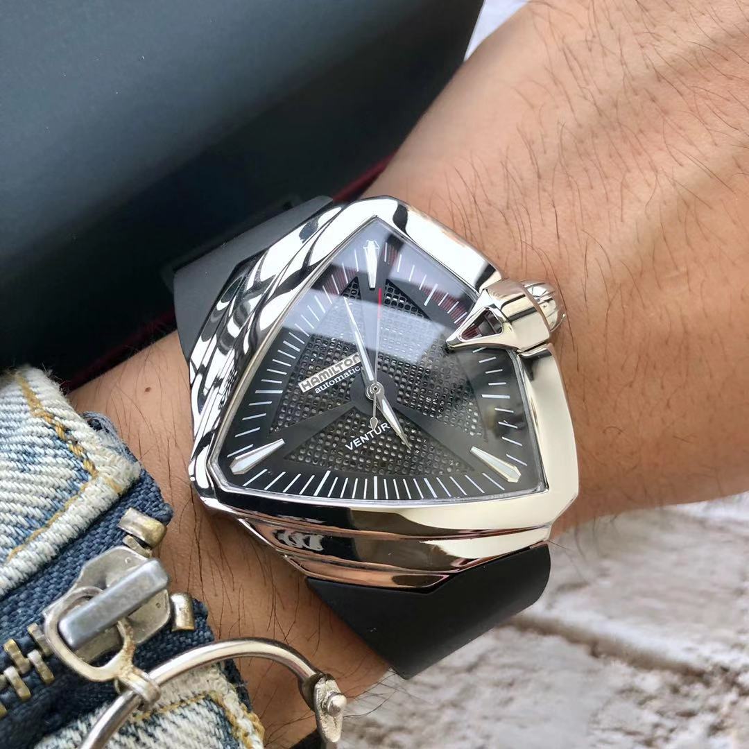 Hamilton Ventura Men’s Black Watch – H246551