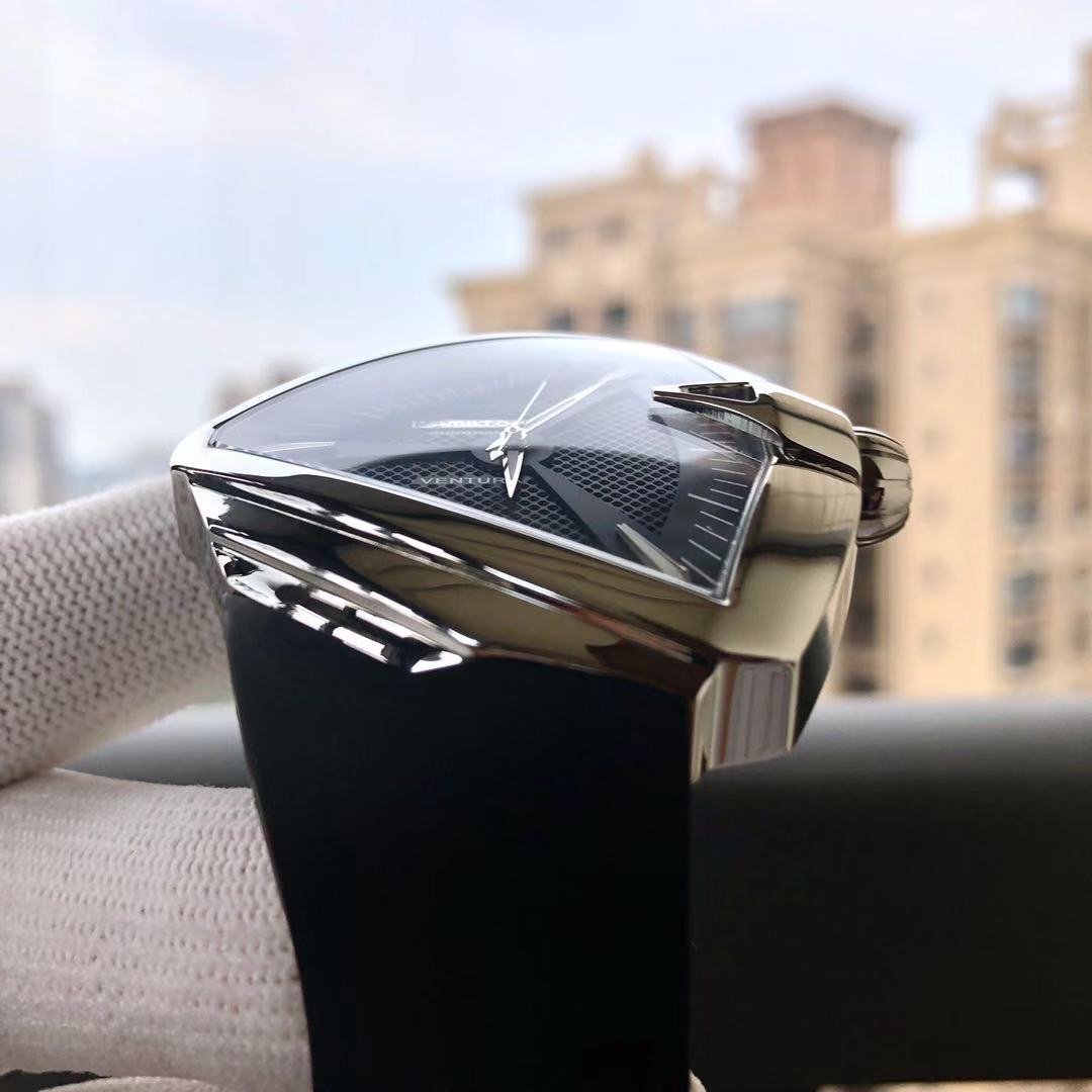 Hamilton Ventura Men’s Black Watch – H246551