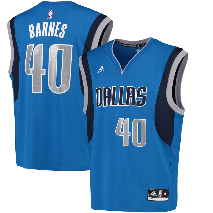 adidas Barnes Mavericks Blue Jersey