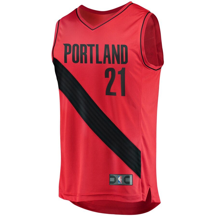 Fanatics Whiteside Youth Jersey #21 - Outstanding Portland Trail Blazers Replica