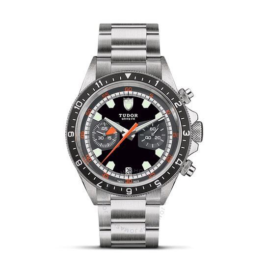 Heritage Chronograph Automatic Black Dial Men's Watch