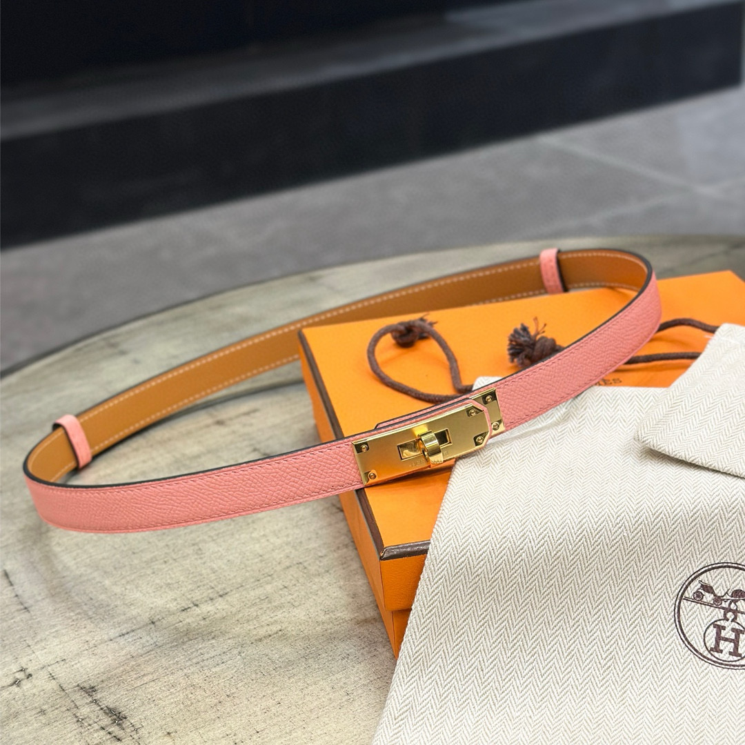 Hermes Kelly Pink Leather Belt: Stunning Premium Accessory 2024