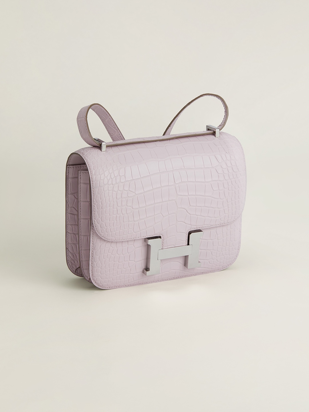 Hermes 2023 Chevre Mysore Mini Constance 18 - Pink