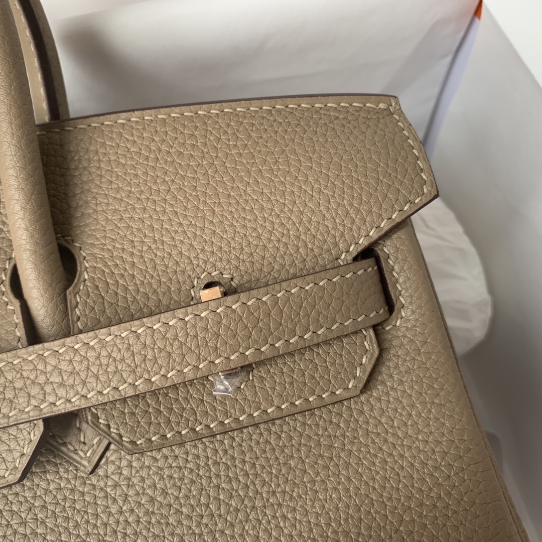 Hermes Birkin 25 Beige Marfa GHW