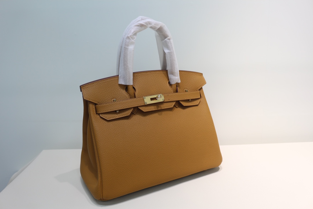 Hermes Birkin 30 Epsom Brown Gold