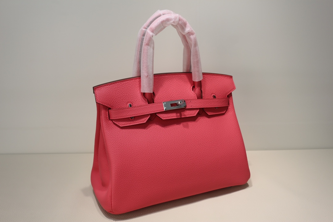 Hermes Birkin 30 Epsom Rose Azalee
