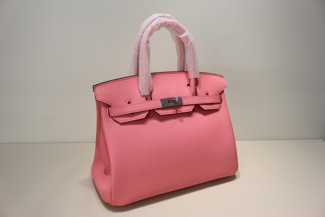Hermes Birkin 30 Togo Pink Bag