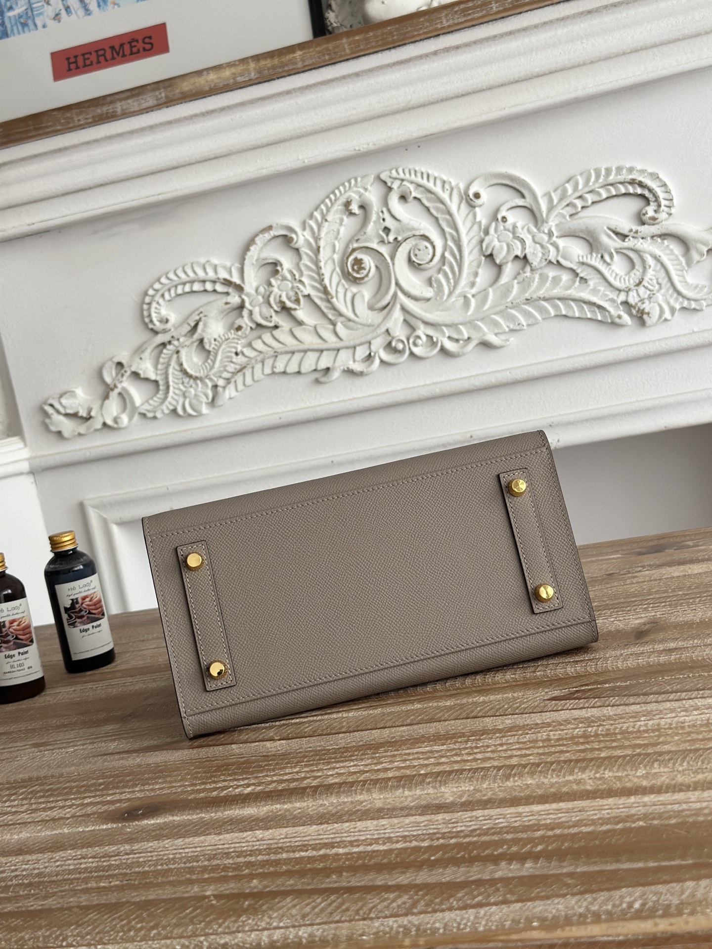 Hermes Birkin Bag 30 Etoupe Grey Togo Leather Women’s Handbag