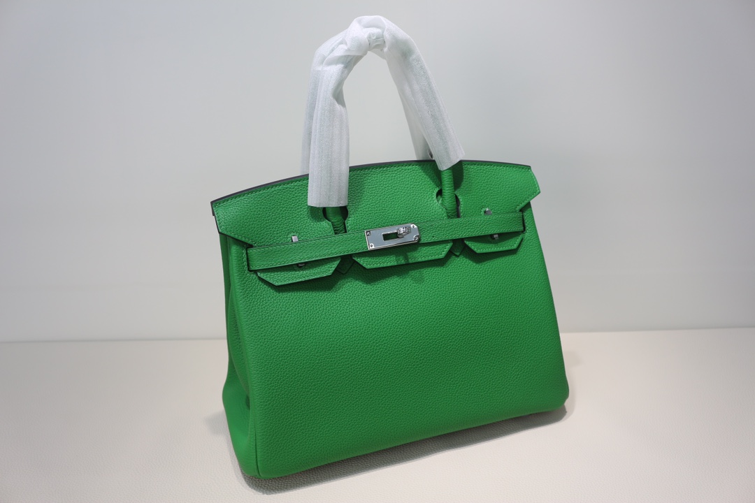 HERMES Birkin Bamboo Togo Leather Size 25