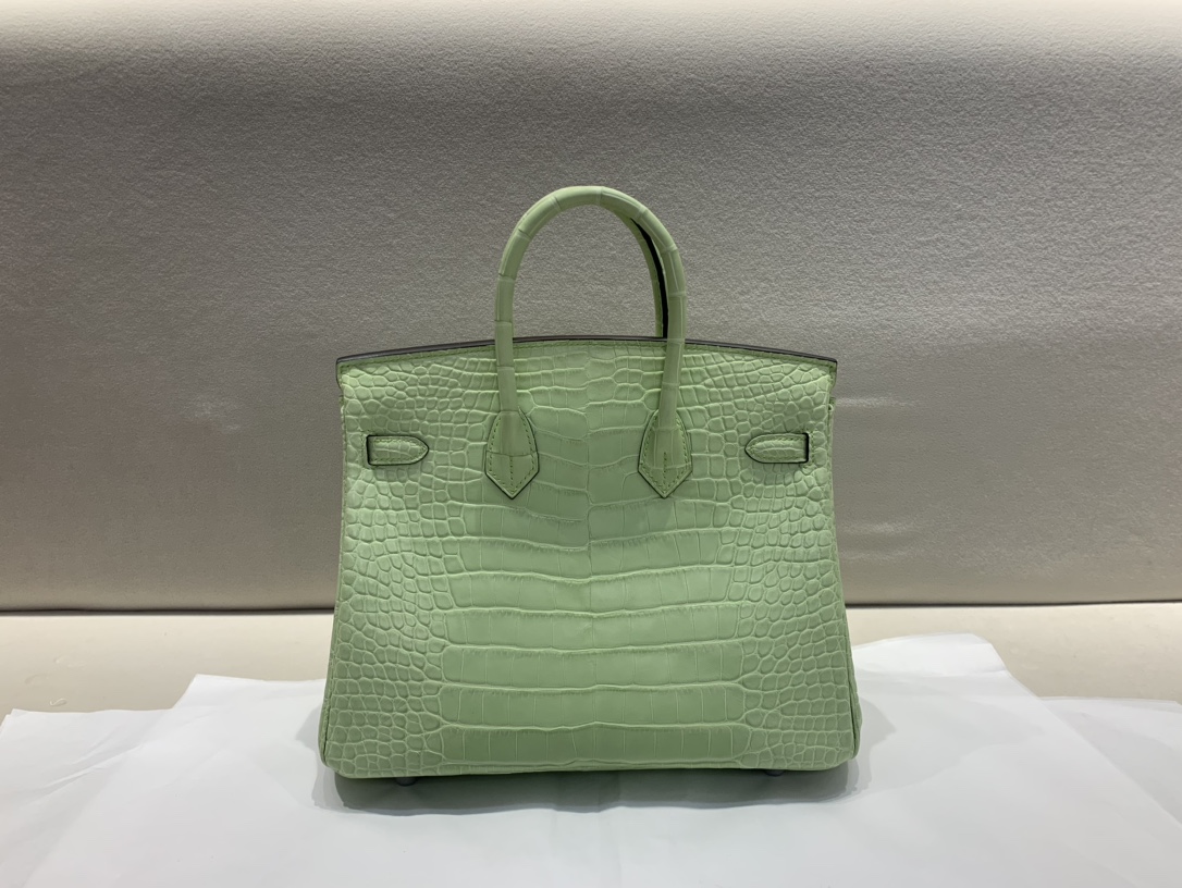 Hermes Birkin Crocodile Mint Green Menthe