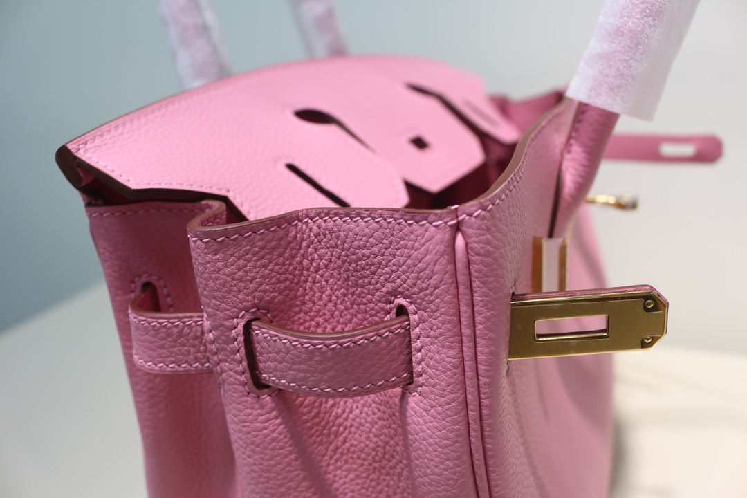 Hermes Birkin Super Size 30 ToGo Leather Peach Blossom Handbag