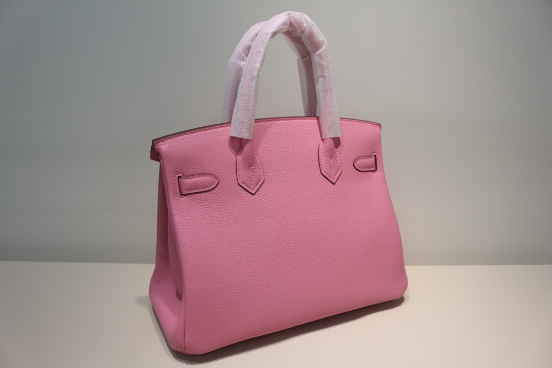 Hermes Birkin Super Size 30 ToGo Leather Peach Blossom Handbag