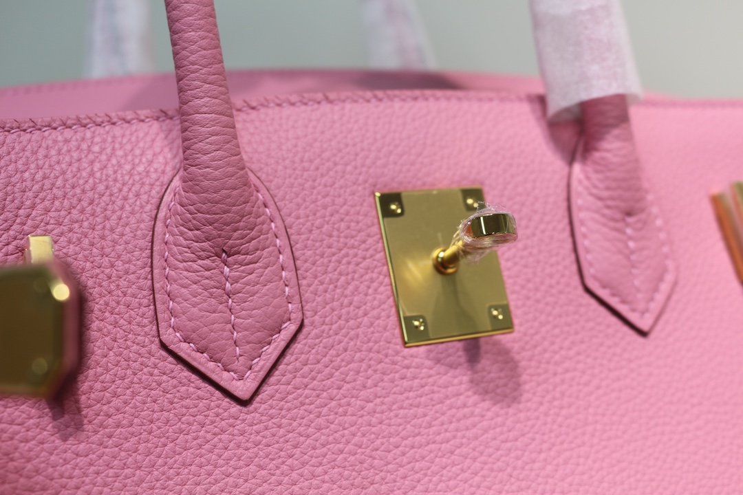 Hermes Birkin Super Size 30 ToGo Leather Peach Blossom Handbag