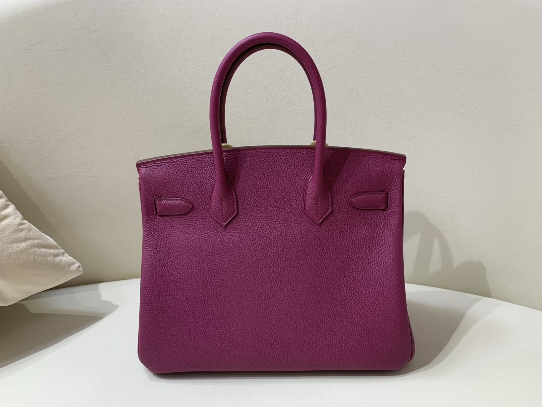 Hermes Birkin Swift actiniae purple Handmade hand-sewn bag 25cm
